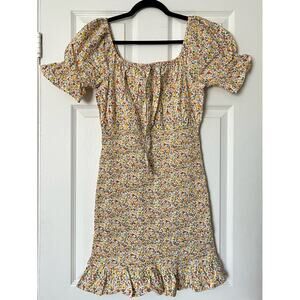 Influence Off-Shoulder Floral Dress - Size 12